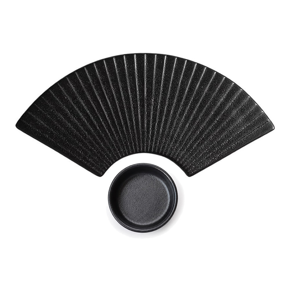 Japanese Fan Serving Plate Japanese Fan Serving Plate