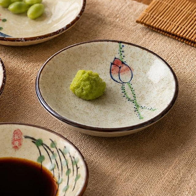 Japanese Tsubomi Sauce Dish