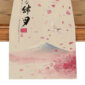 Kizuna Blossom & Mt Fuji Table Runner