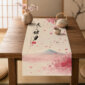 Kizuna Blossom & Mt Fuji Table Runner