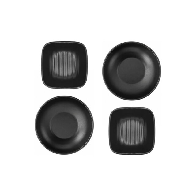 Matte Black Condiment &Amp; Sauce Set Matte Black Condiment &Amp; Sauce Set