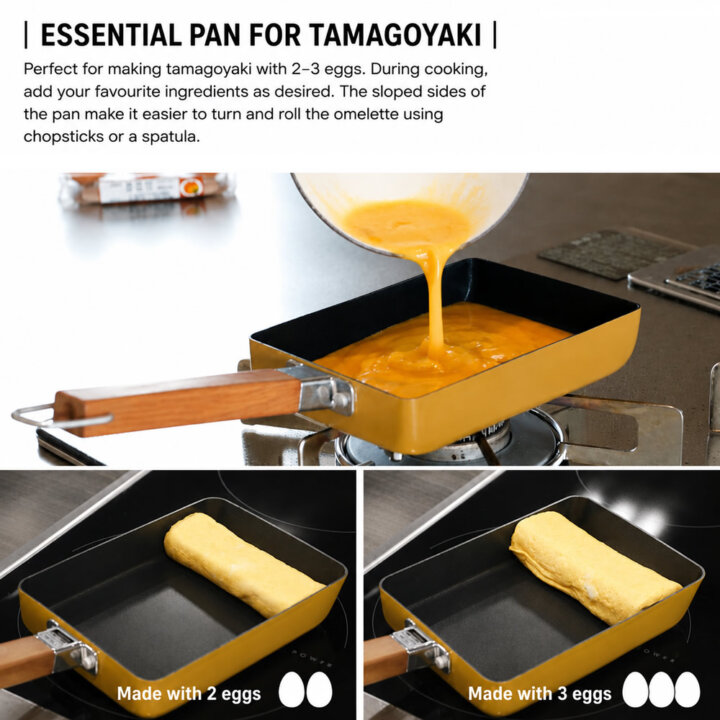 Mustard Chokotto Tamagoyaki Pan Specs Mustard Chokotto Tamagoyaki Pan Specs