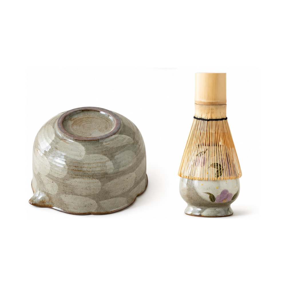 Purple Sakura Matcha Tea Ceremony Set Purple Sakura Matcha Tea Ceremony Set
