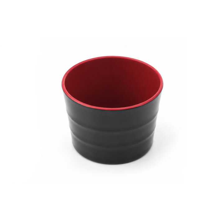 Red &Amp; Black Large Soba Cup Angled Red &Amp; Black Large Soba Cup Angled