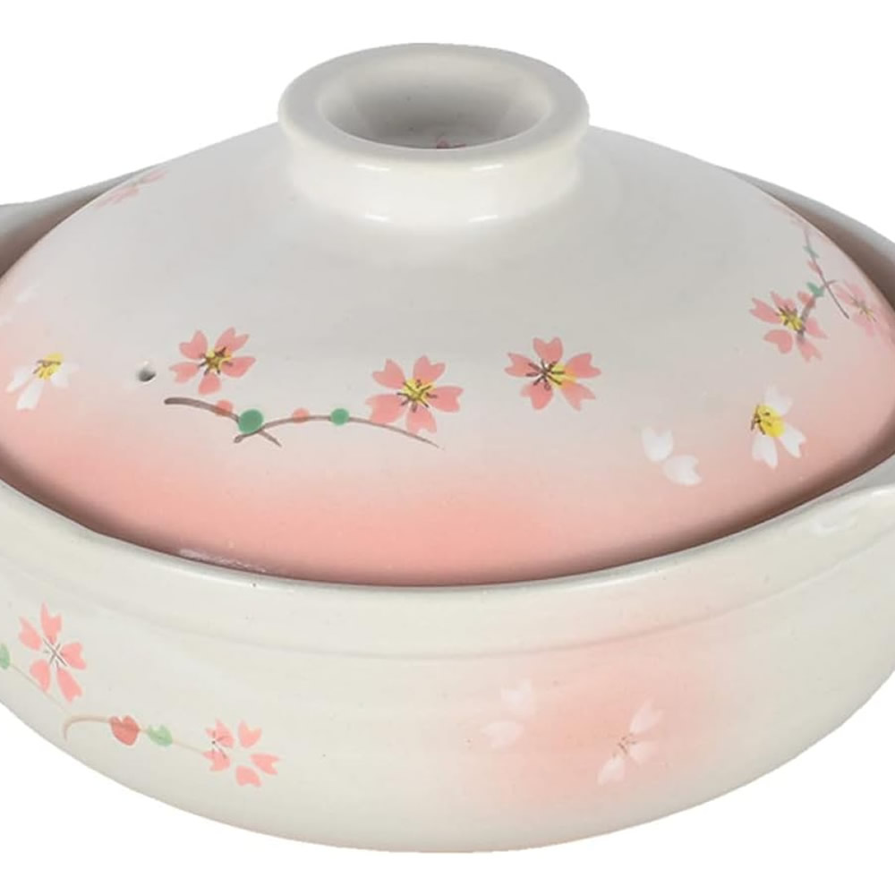 Sakura Blossom Earthenware Donable Pot Sakura Blossom Earthenware Donable Pot