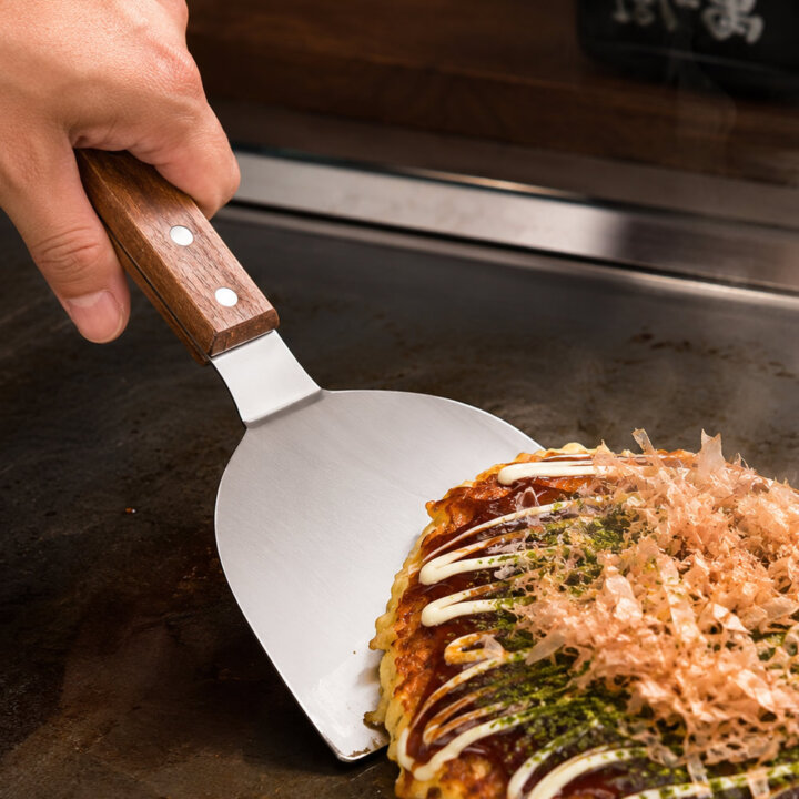 Stainless Steel Okonomiyaki Spatula Stainless Steel Okonomiyaki Spatula