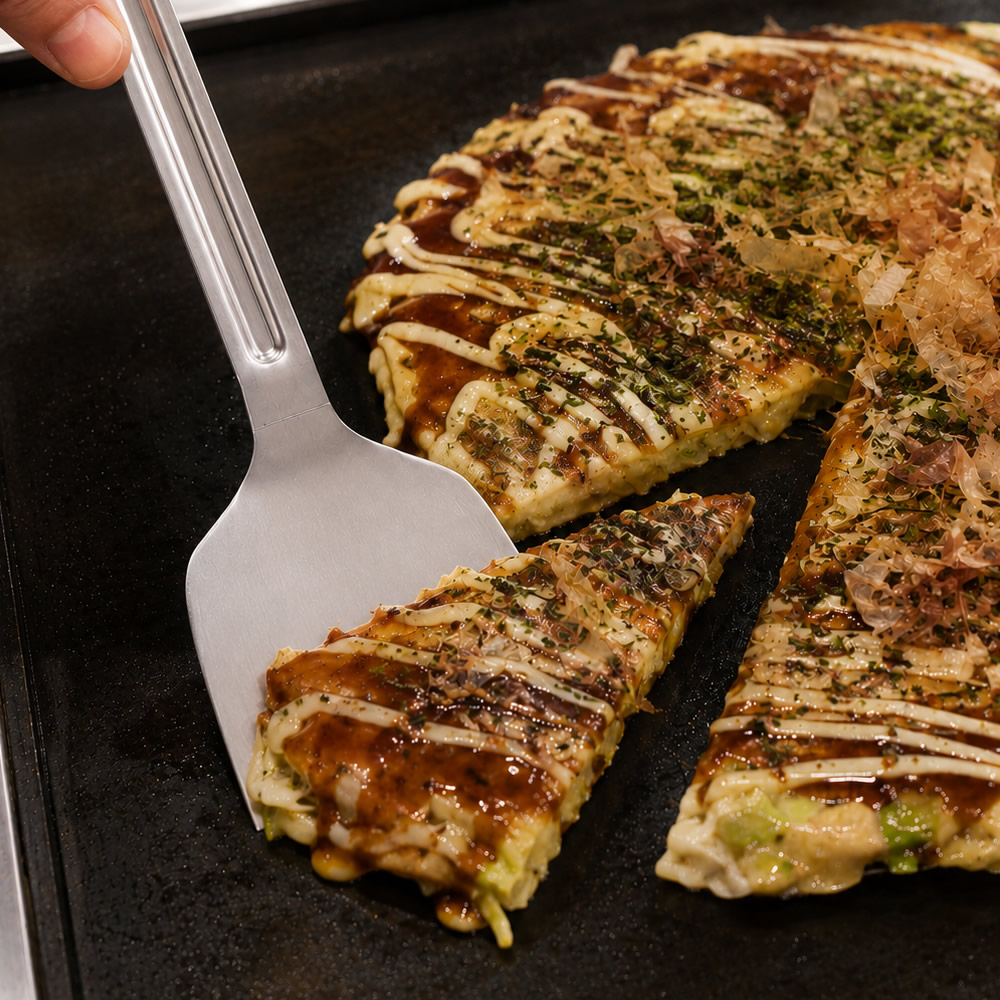 Stainless Steel Okonomiyaki Turner Stainless Steel Okonomiyaki Turner