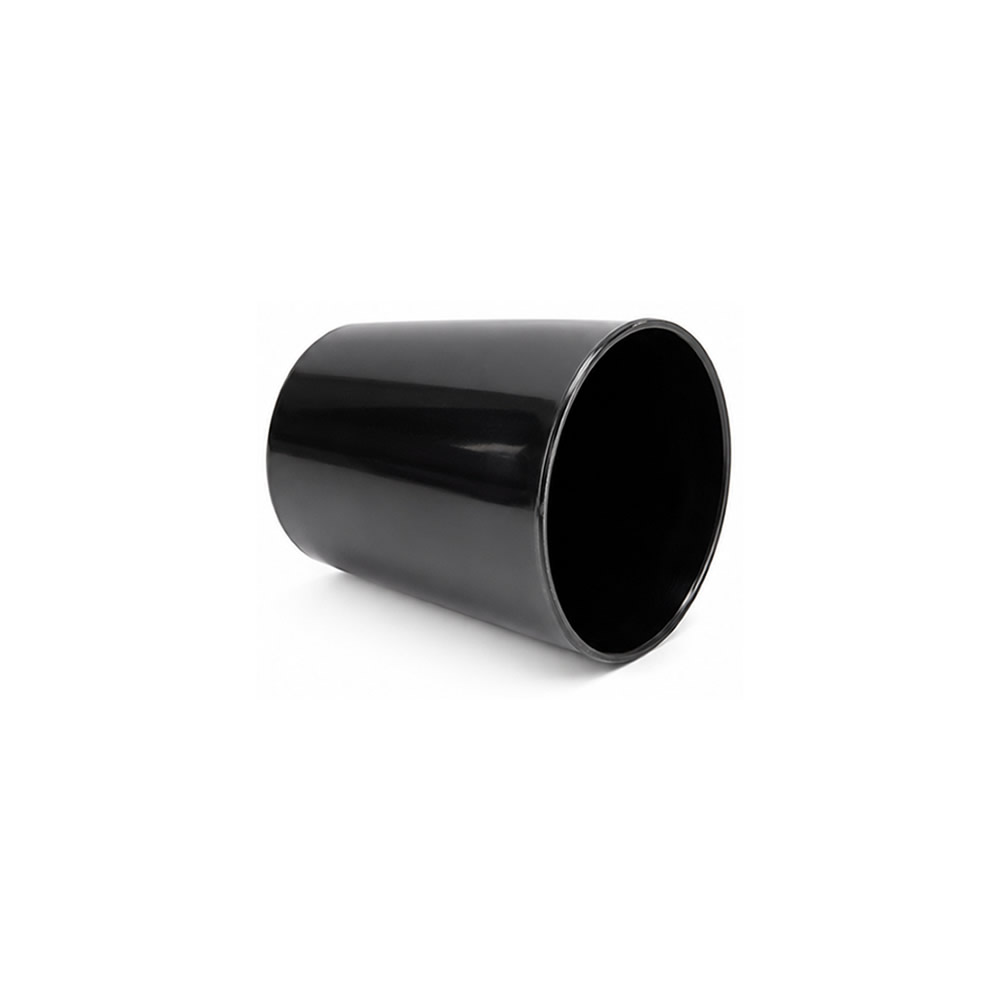 Black Gloss Melamine Cup
