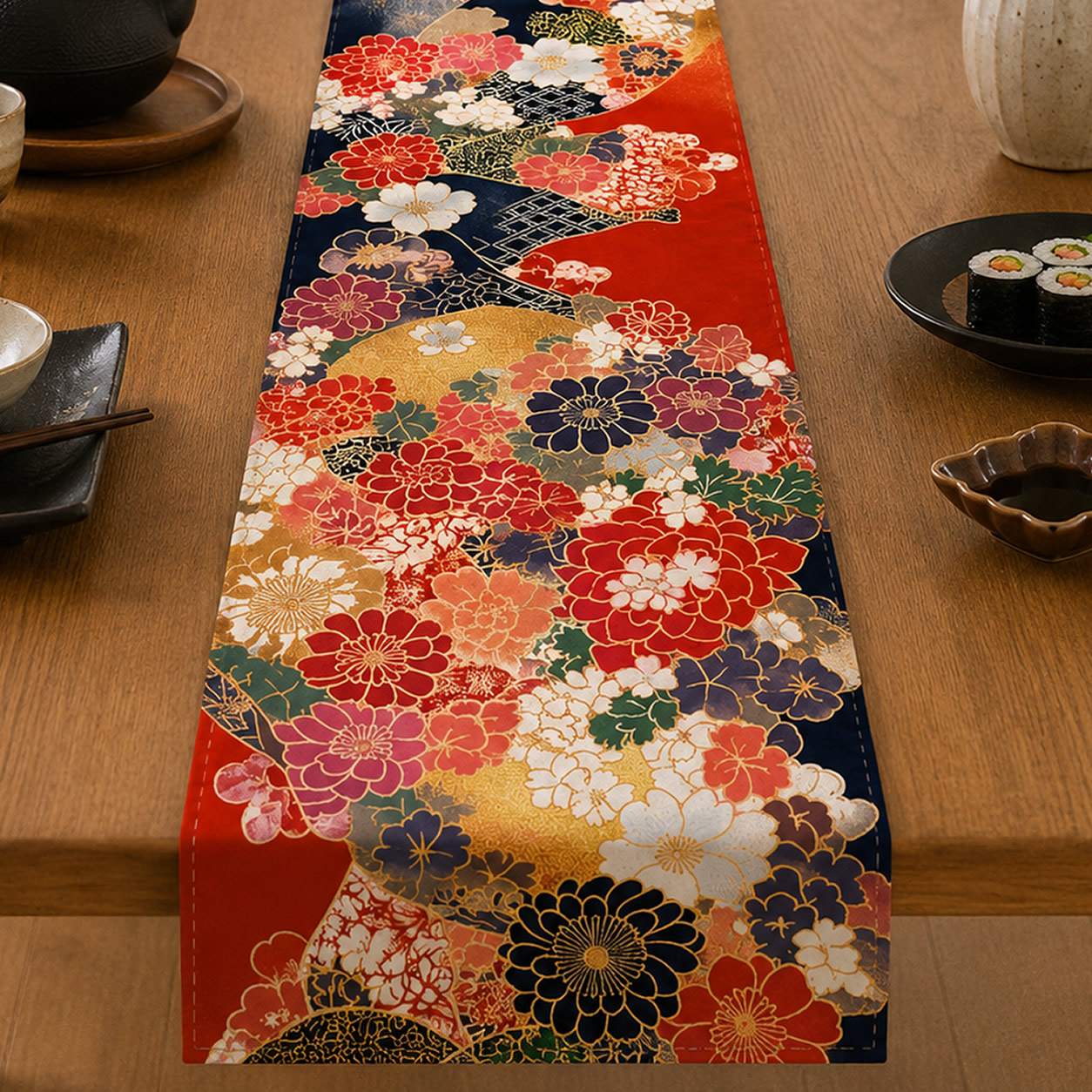 Buy Ereganto Floral Table Runner | Katachiware