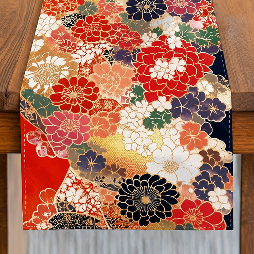 Ereganto Floral Table Runner