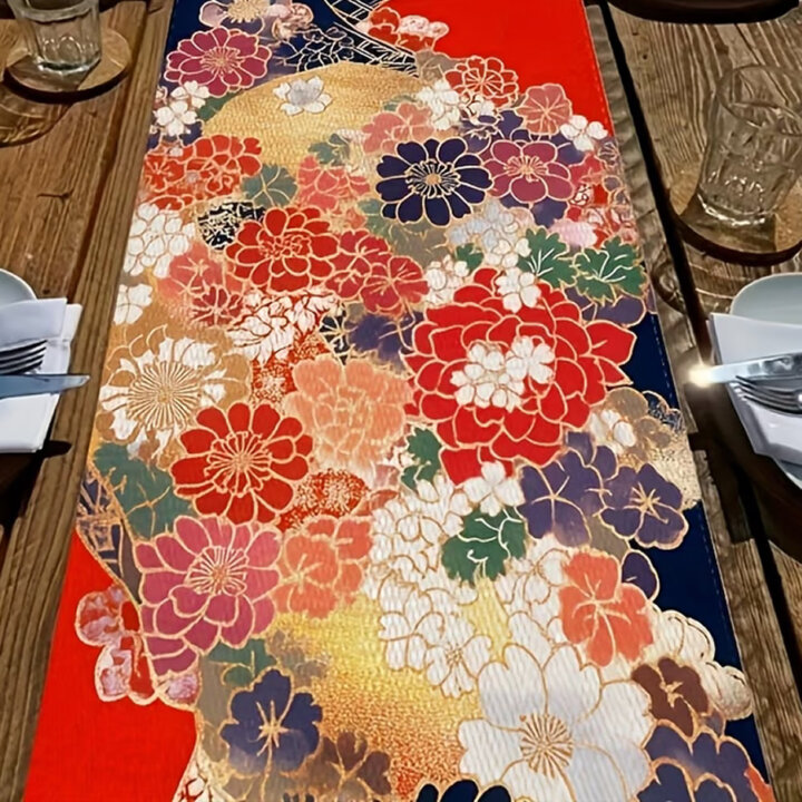 Buy Ereganto Floral Table Runner | Katachiware