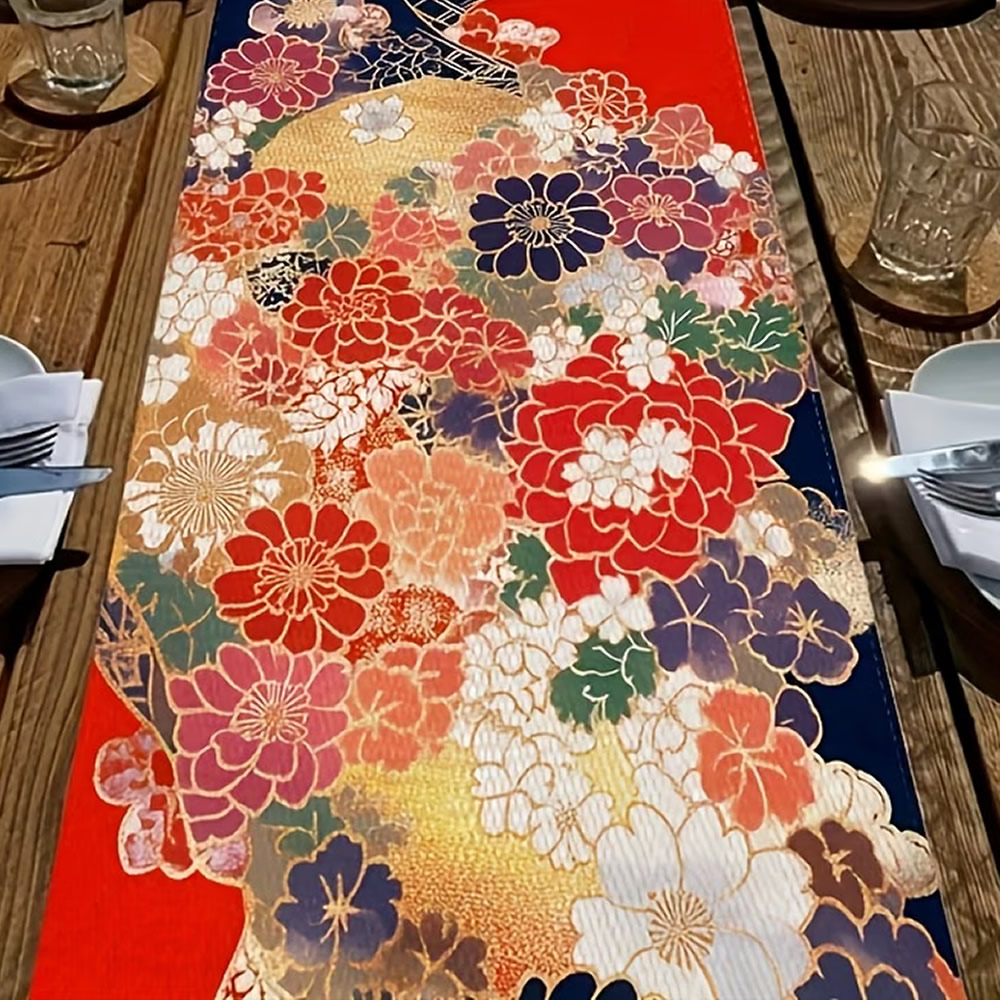Ereganto Floral Table Runner