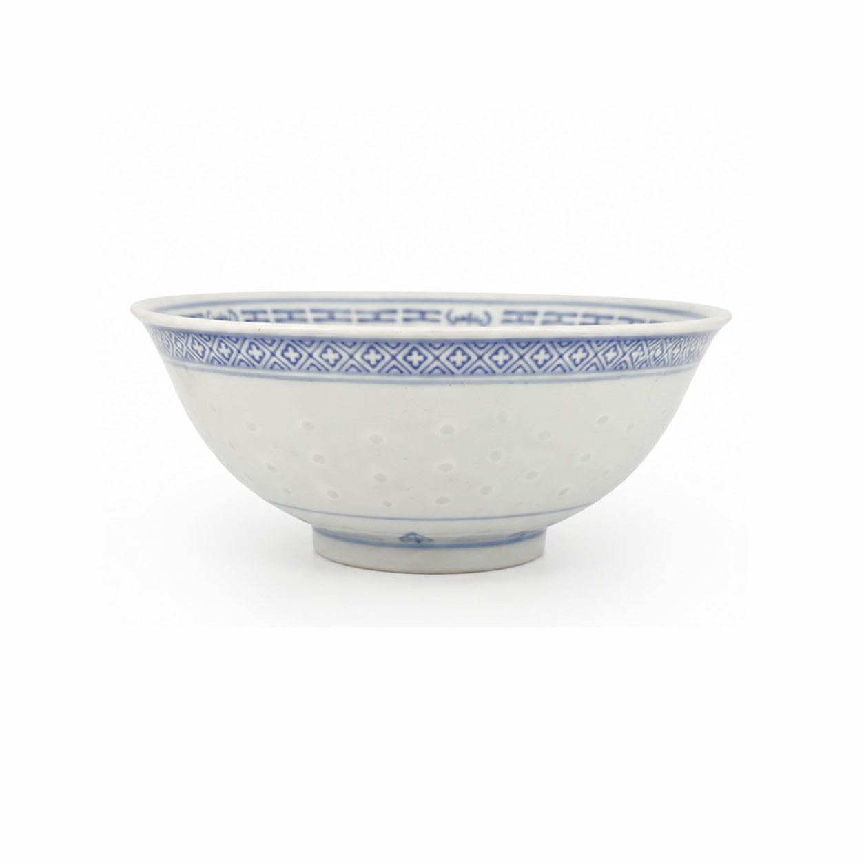 Jingdezhen Blue Chinese Dragon Bowl