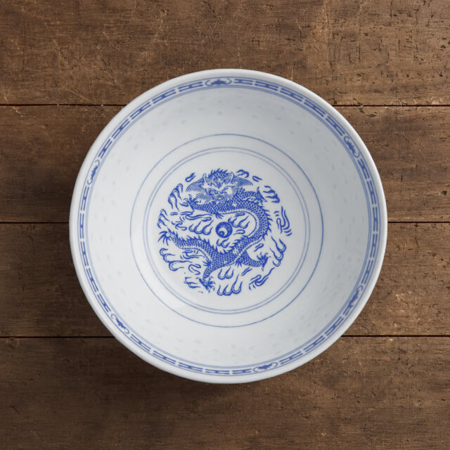 Jingdezhen Blue Chinese Dragon Bowl Jingdezhen Blue Chinese Dragon Bowl