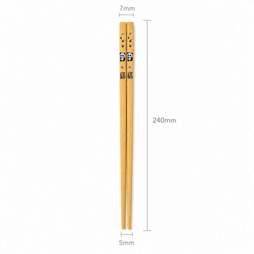 Lucky Panda Bamboo Chopsticks Lucky Panda Bamboo Chopsticks