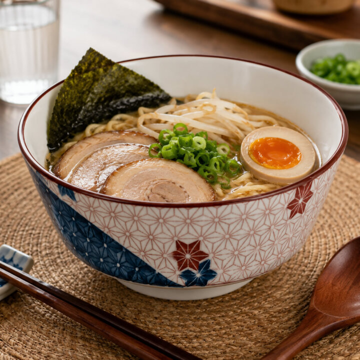 Momiji Series Ceramic Ramen Bowl