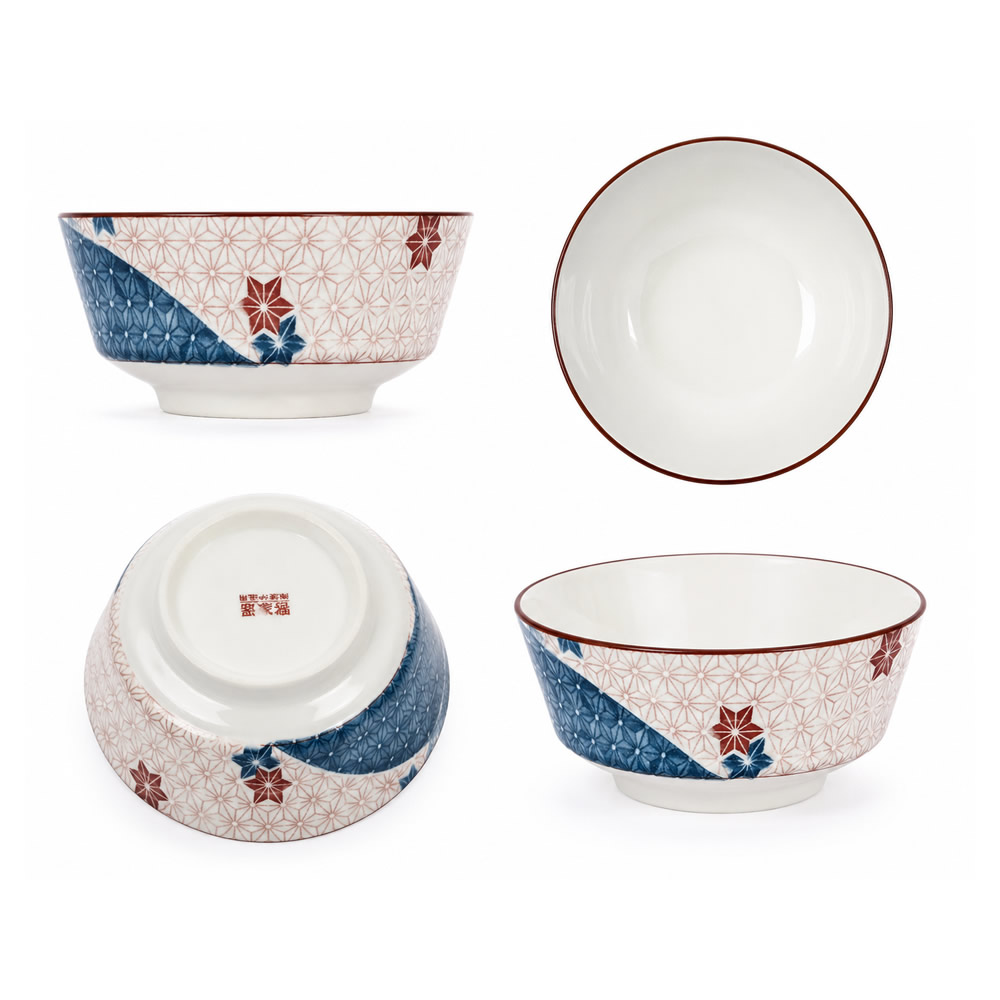 Momiji Series Ceramic Ramen Bowl