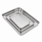 Stainless Steel Flat Tray Set