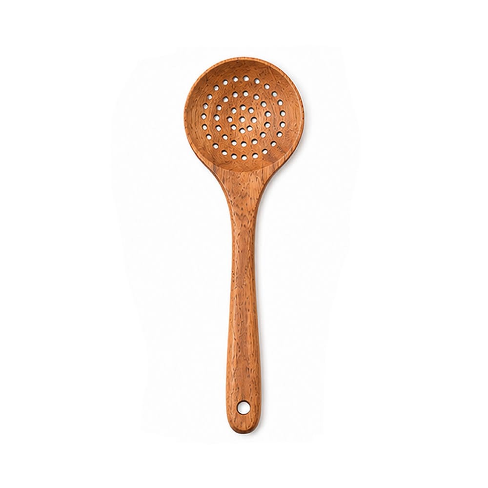 Acacia Wood Slotted Spoon