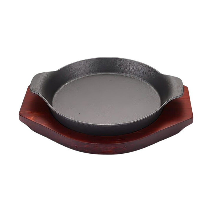 Deep Dish Cast Iron Sizzle Tray Deep Dish Cast Iron Sizzle Tray