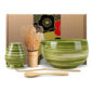 Hand Painted Seijaku Matcha Tea Set