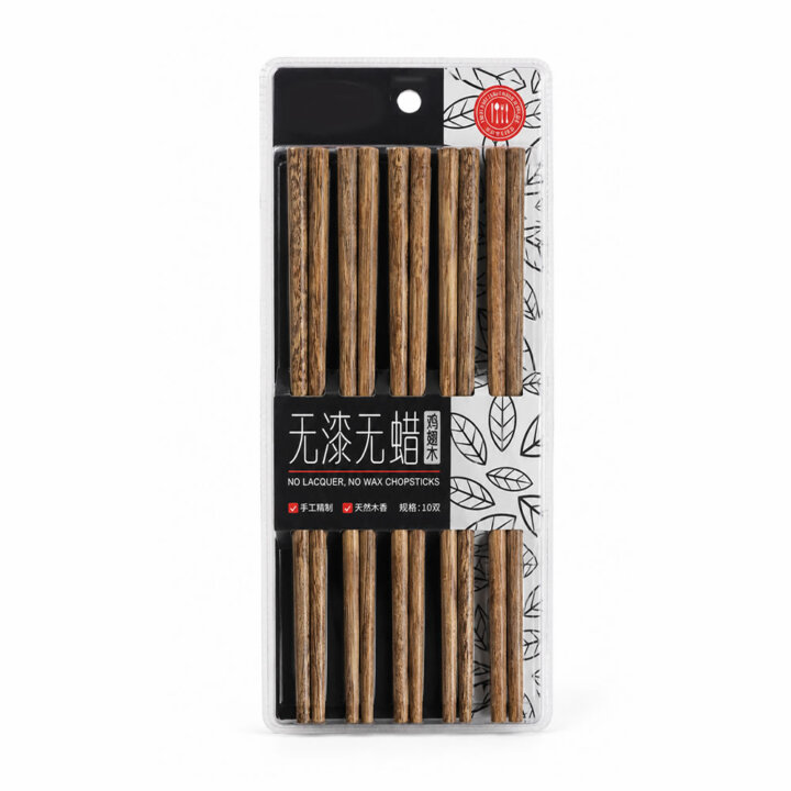 Natural Grain Hardwood Chopsticks