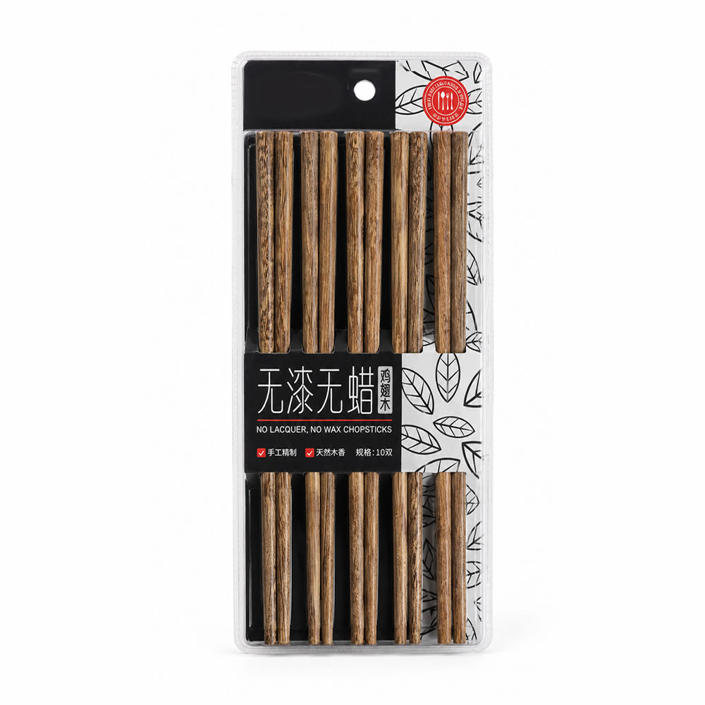 Natural Grain Hardwood Chopsticks