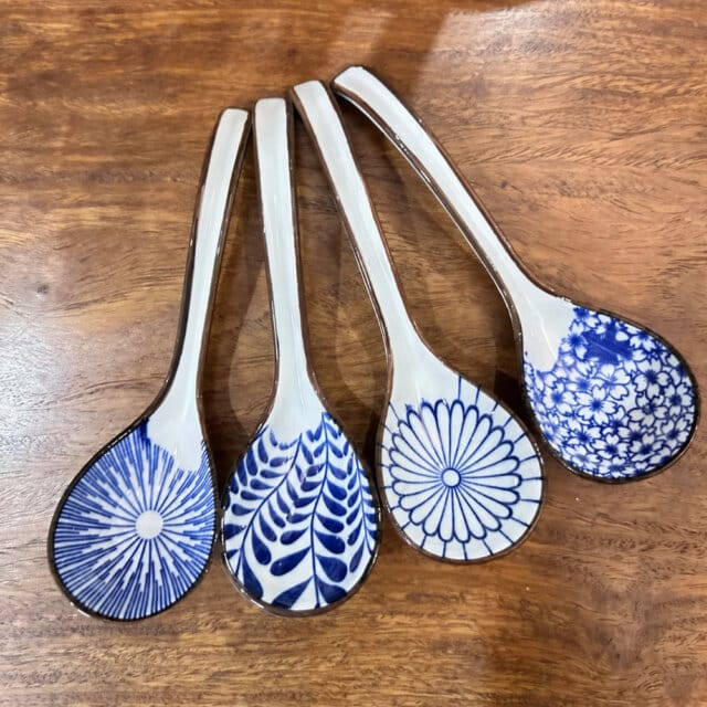 Autumn Bloom Ceramic Spoon Set
