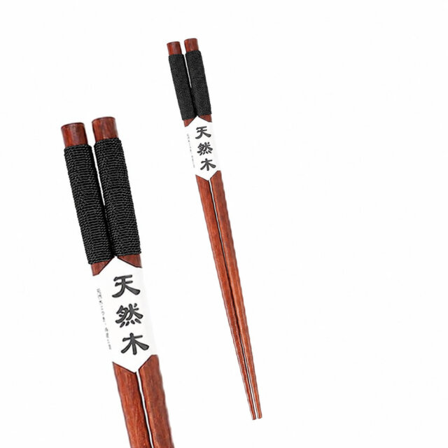 Brown &Amp; Black Eco Wood Chopsticks Brown &Amp; Black Eco Wood Chopsticks