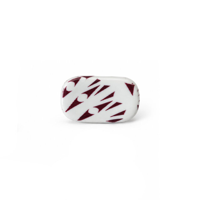 Burgundy Yabane Chopstick Rest Burgundy Yabane Chopstick Rest
