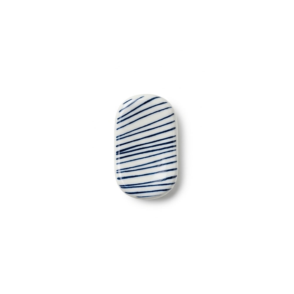 Dark Blue Sensuji Chopstick Rest Dark Blue Sensuji Chopstick Rest
