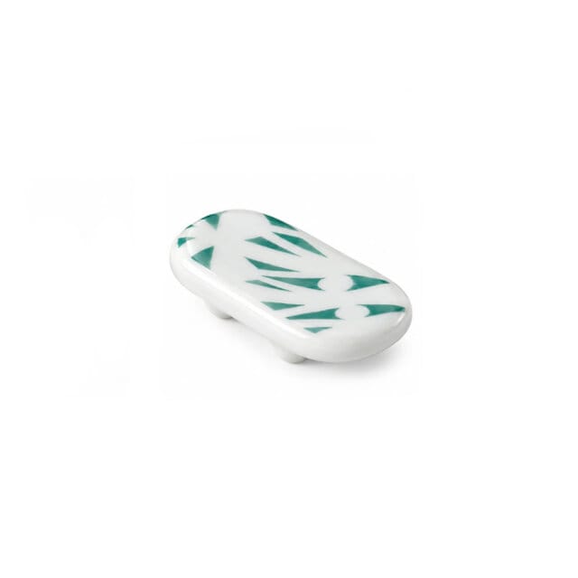 Green Yabane Chopstick Rest