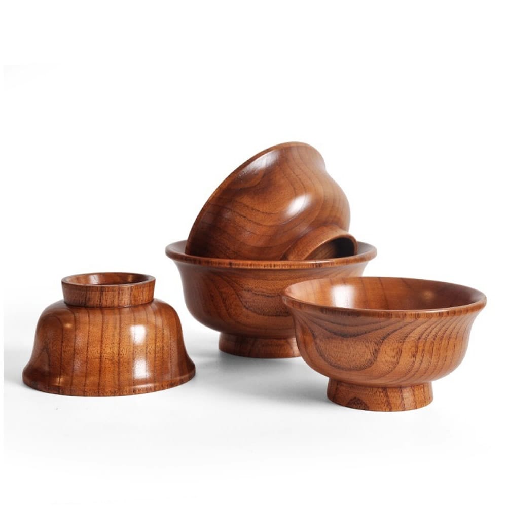 Kōdai Wooden Soup Bowls