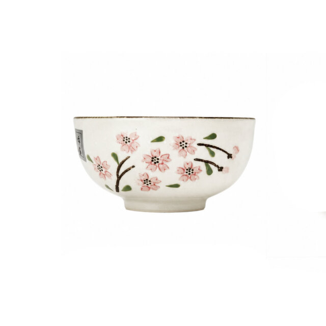 Pink Sakura & Snowflake Small Bowl