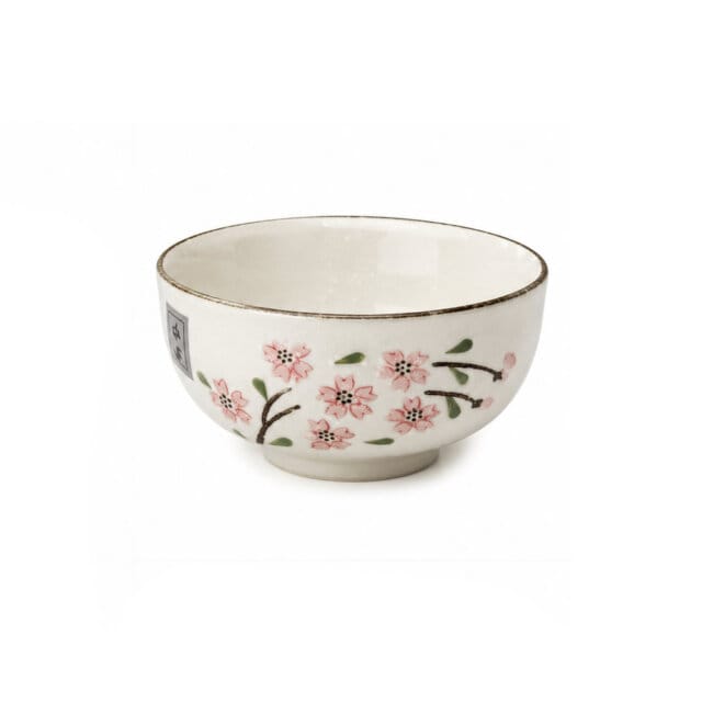Pink Sakura & Snowflake Small Bowls