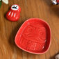 Red Daruma Sauce Dish