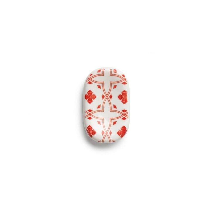 Red Shippō Chopstick Rest Red Shippō Chopstick Rest