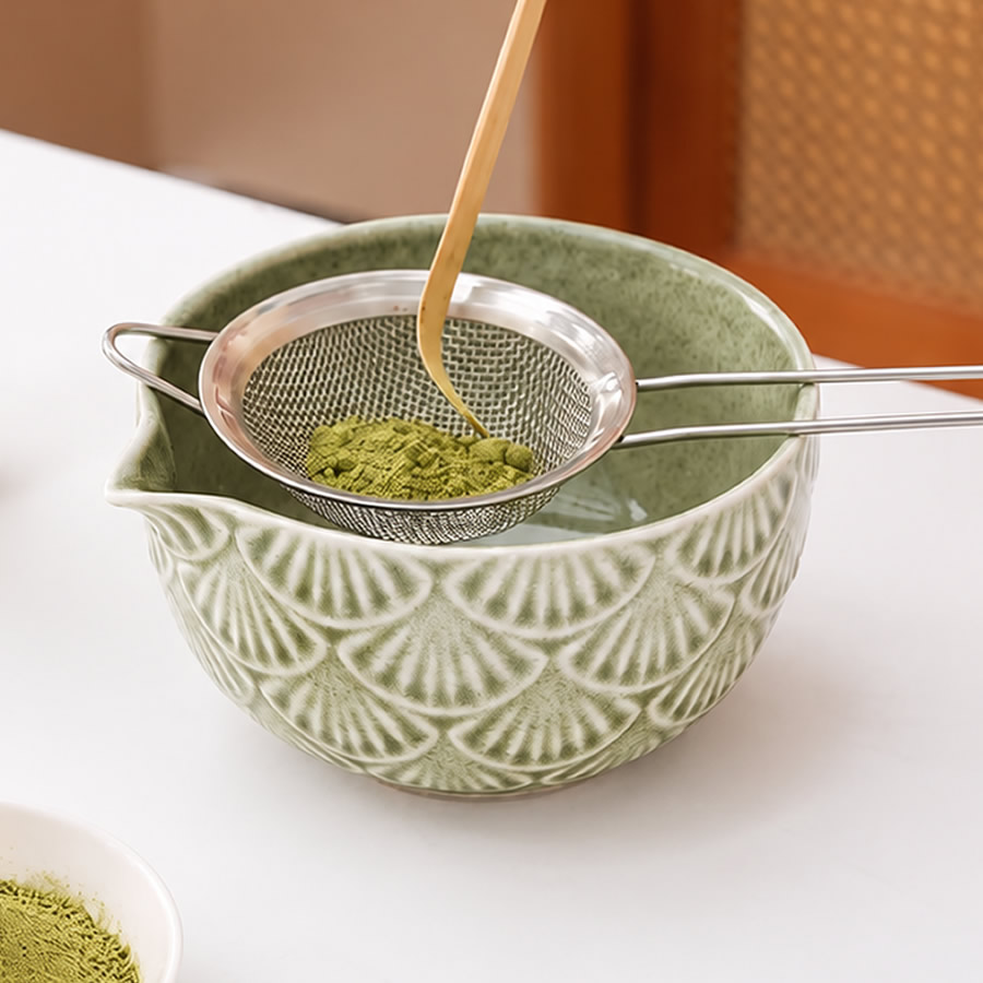 Sage Fan Ceremonial Matcha Set Sage Fan Ceremonial Matcha Set