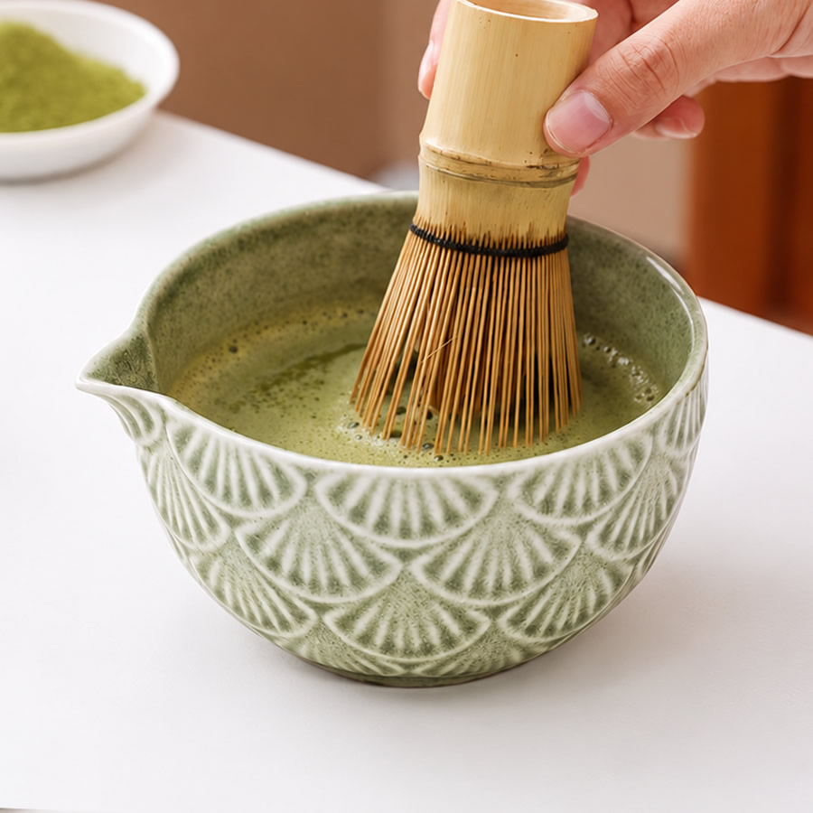 Sage Fan Ceremonial Matcha Set1 Sage Fan Ceremonial Matcha Set1
