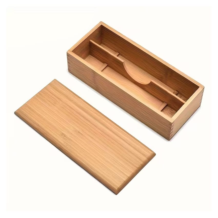 Wooden Cutlery Storage Box