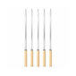 BBQ Wooden Handle Flat Skewers