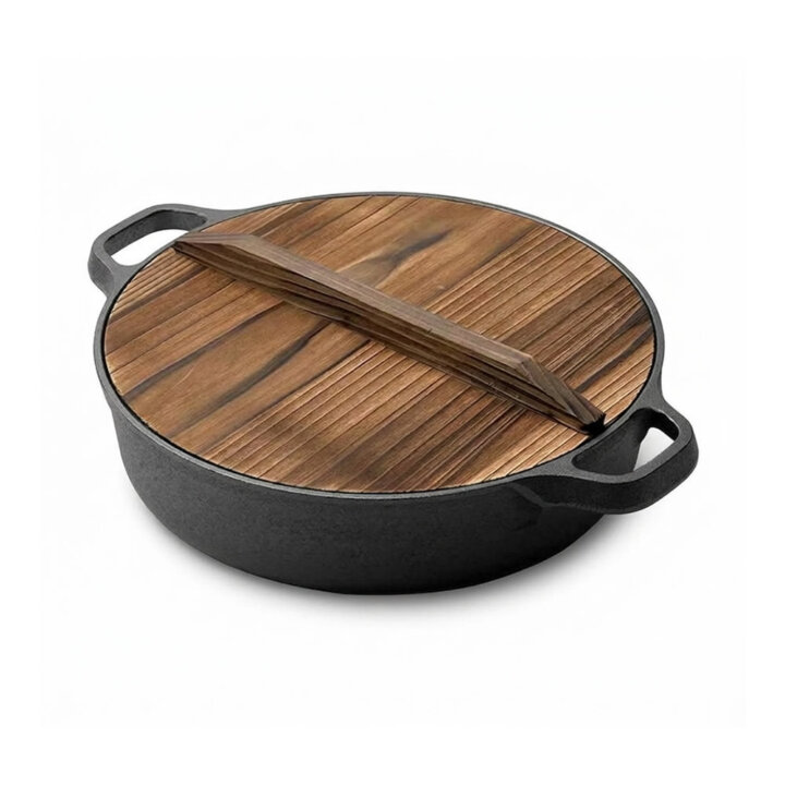 Cast Iron Sukiyaki &Amp; Gyoza Pan (280Mm) Cast Iron Sukiyaki &Amp; Gyoza Pan (280Mm)