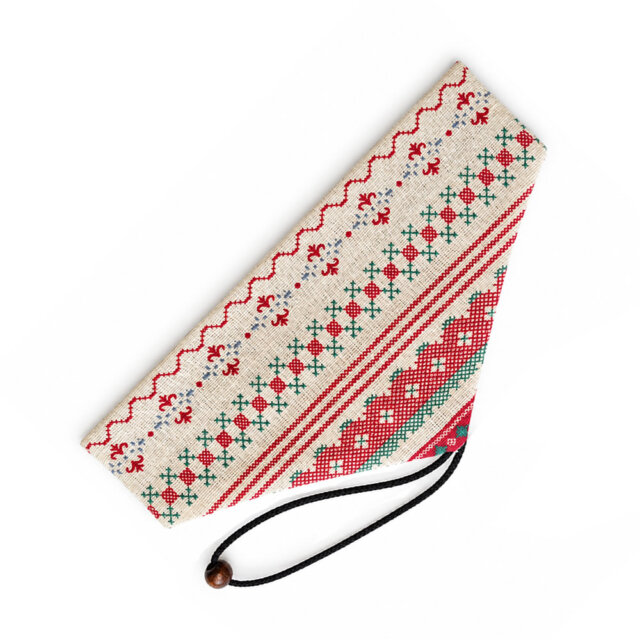 Festive Weave Chopstick &Amp; Cutlery Bag Festive Weave Chopstick &Amp; Cutlery Bag