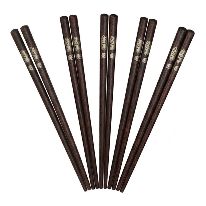 Golden Neko Wooden Chopsticks Golden Neko Wooden Chopsticks