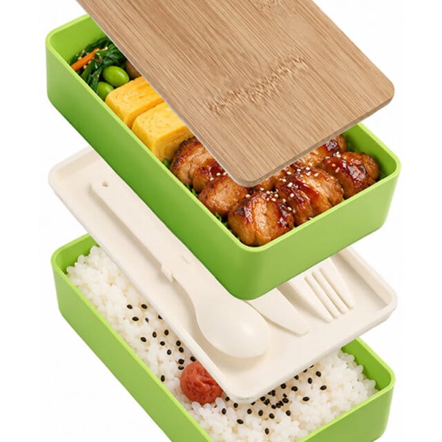 Watashi Lime Bento Lunch Box Set Watashi Lime Bento Lunch Box Set